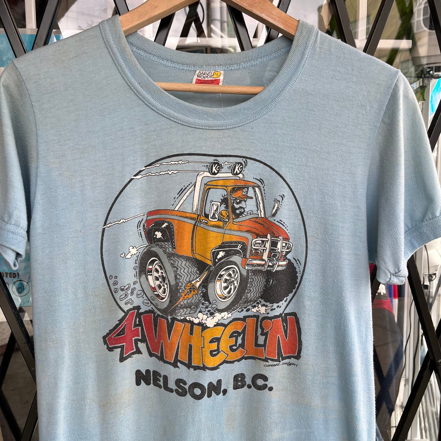 1980’s 4 Wheel’N Truck Souvenir Tee - Size M