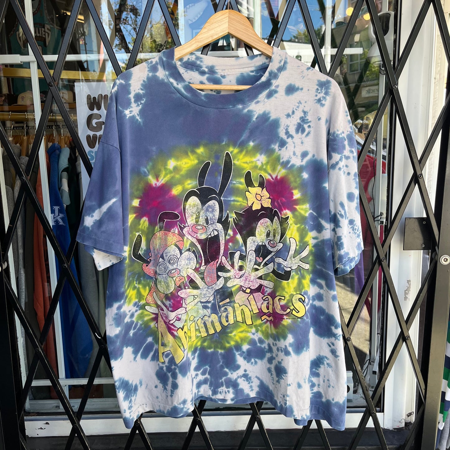 1994 Animaniacs Tie Dye Tee - Size XL