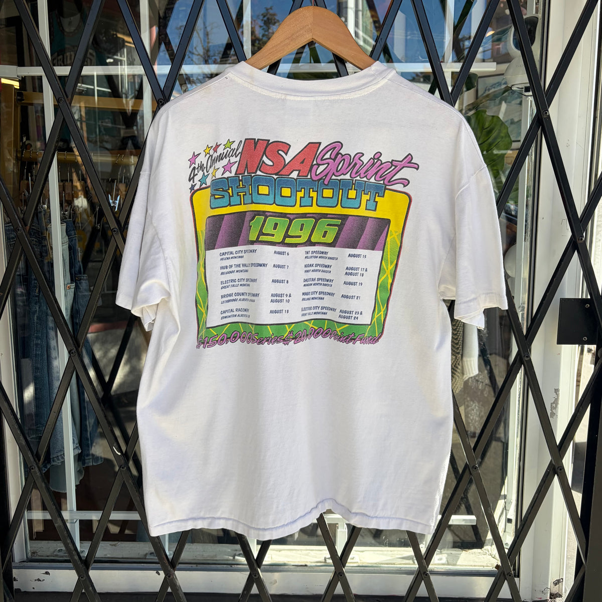 1996 Shootout Racing Tee - Size XL