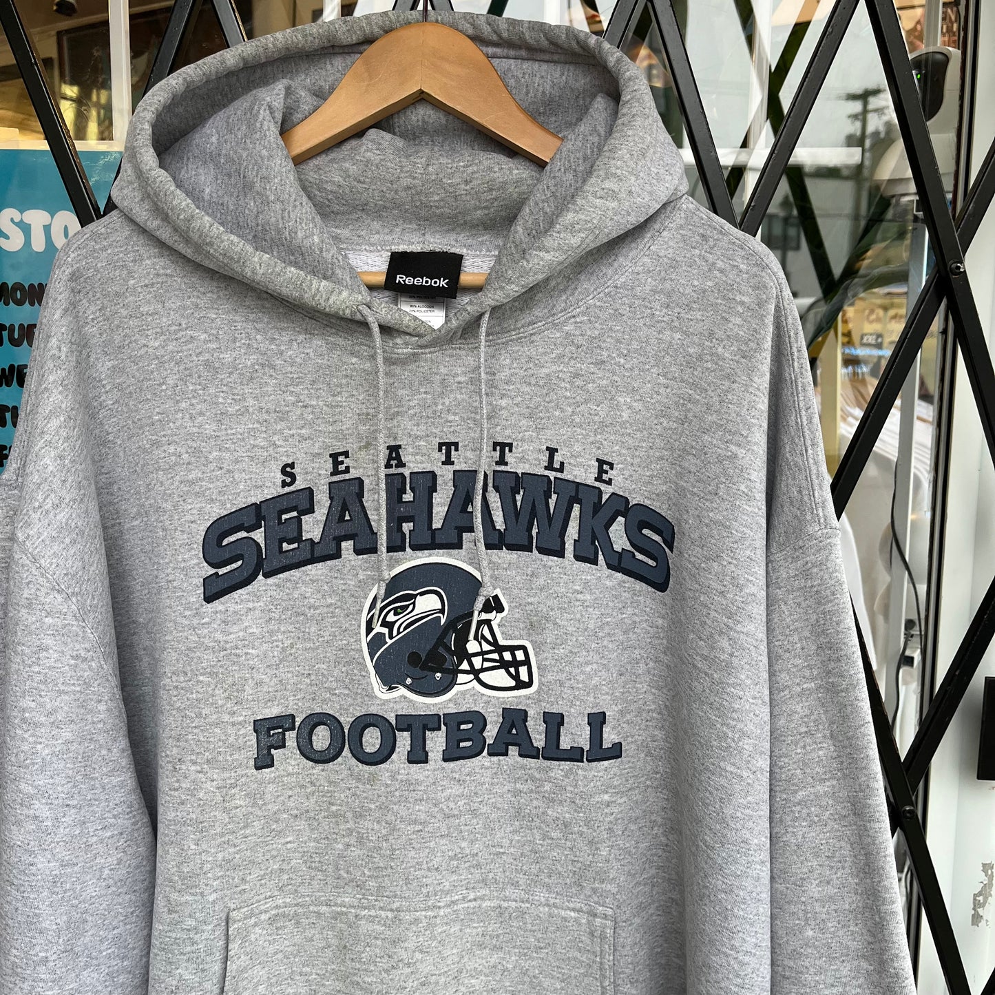 Vintage Seattle Seahawks Hoodie - Size XXL