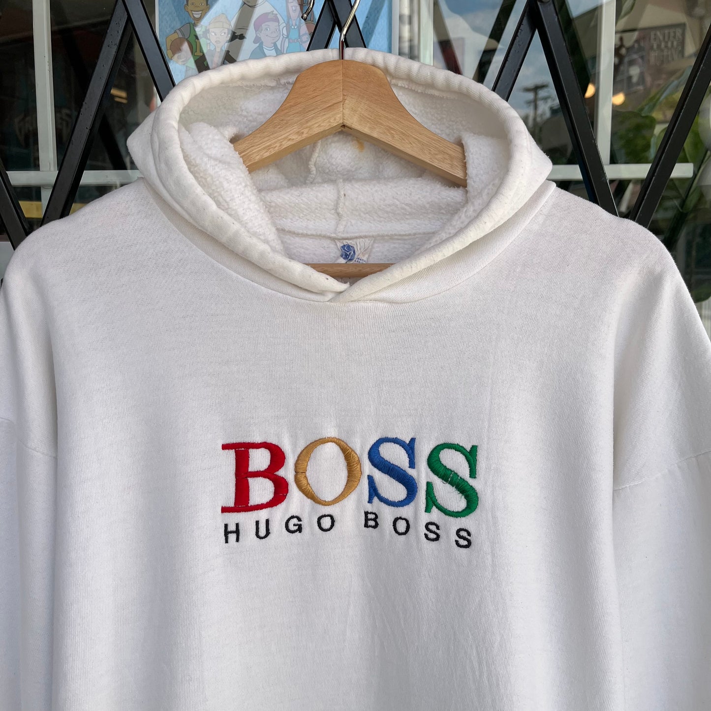 Vintage Bootleg Hugo Boss Hoodie - Size M