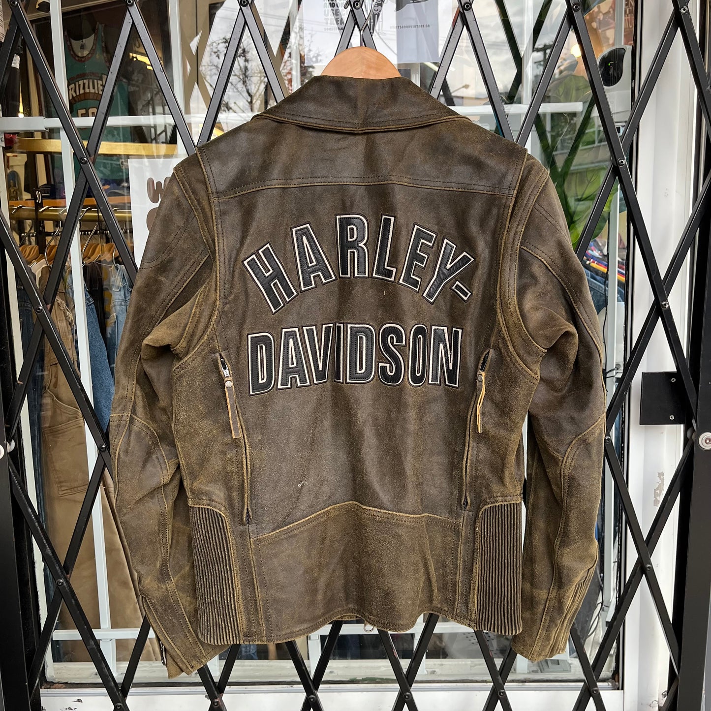 Harley Davidson Genuine Leather Jacket - Size S