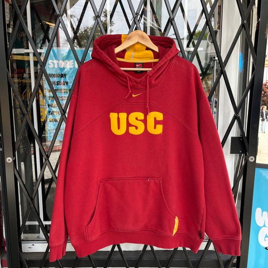 Vintage Nike USC Trojans Hoodie - Size XL