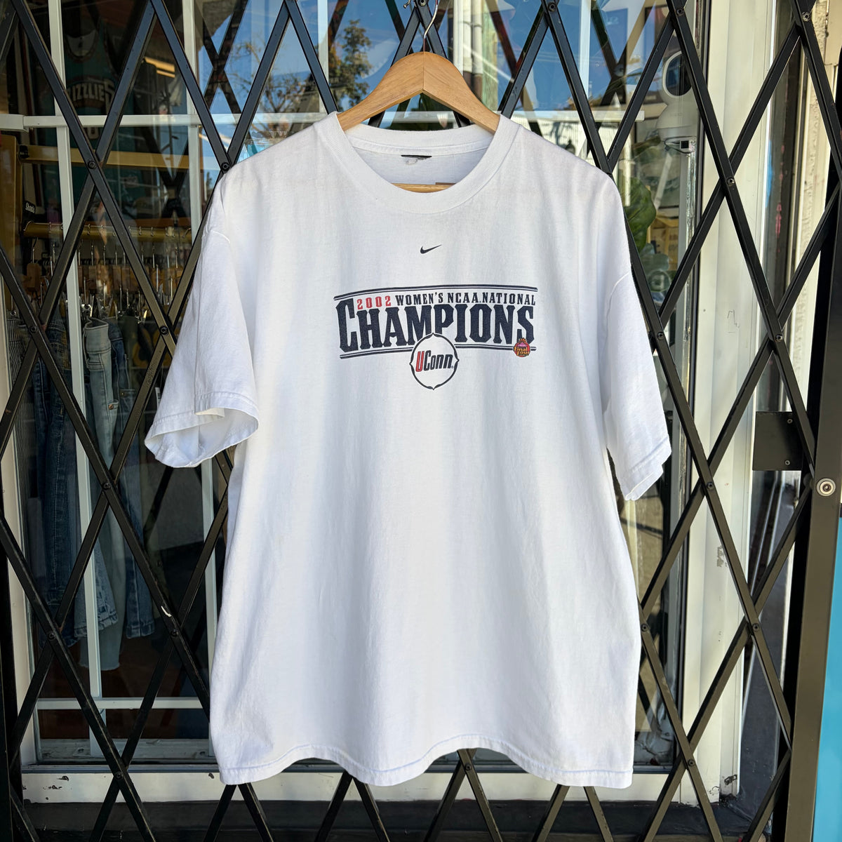 2002 Nike UConn Women’s National Champions Tee - Size XL
