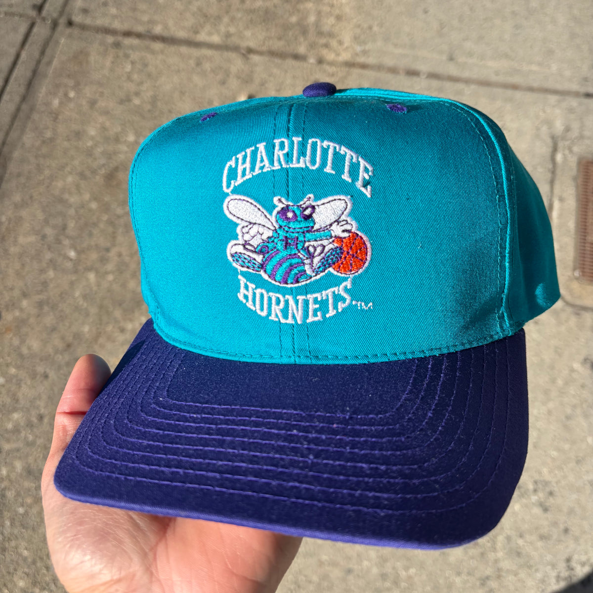 Vintage Charlotte Hornets SnapBack