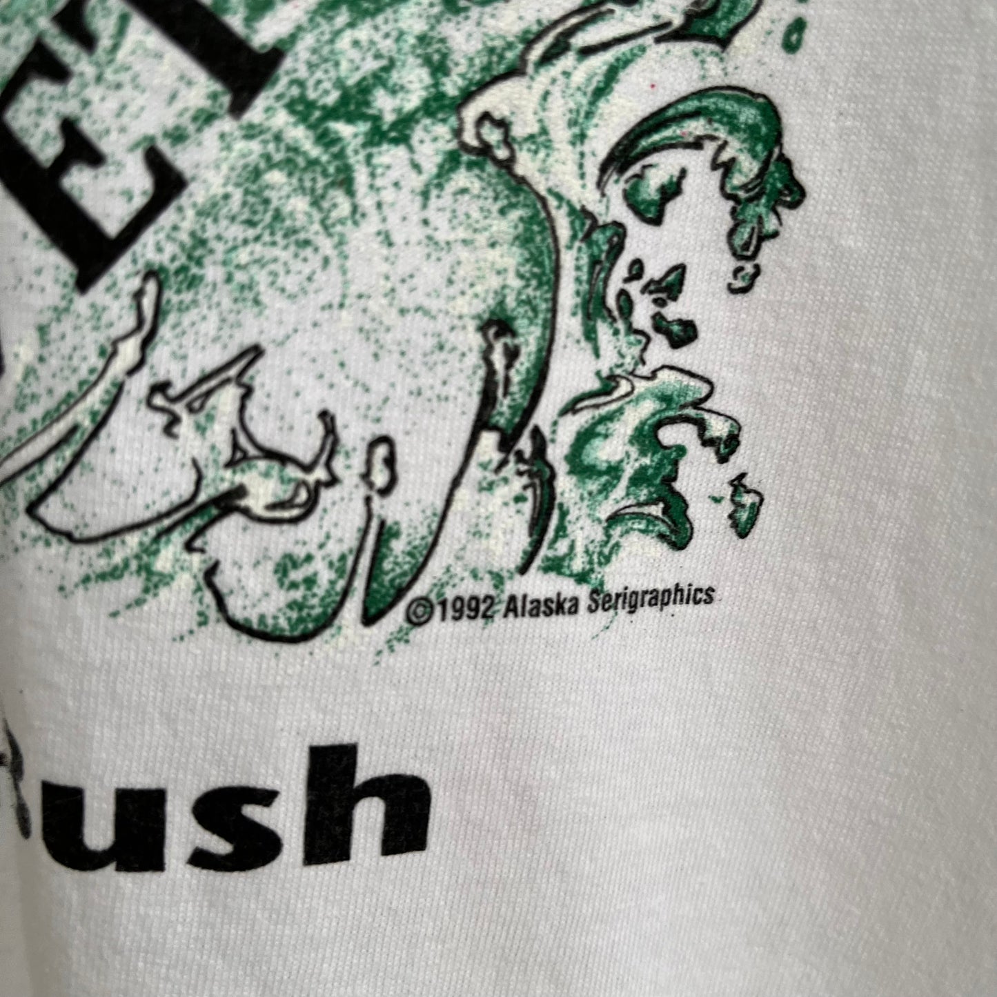 1992 Great Alaskan Bush Company Fishing Tee - Size L