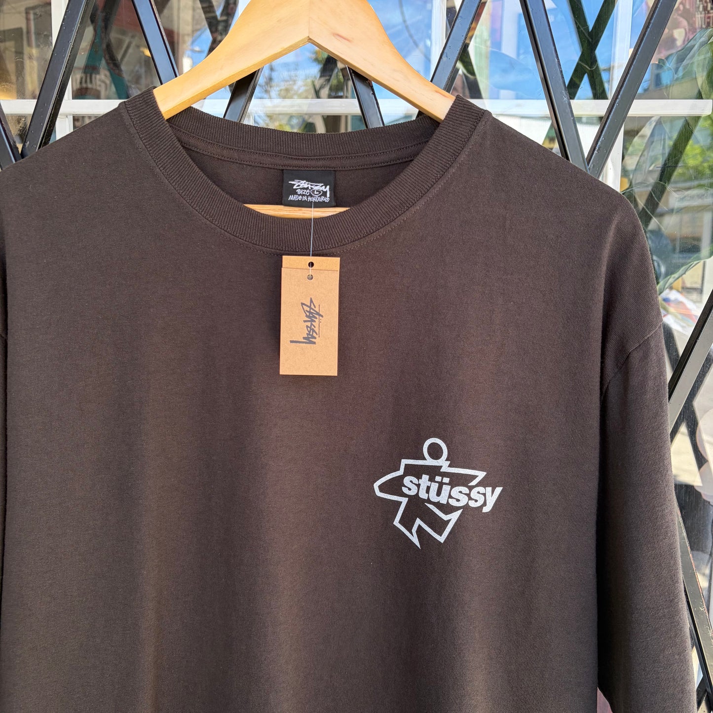 Stussy Surf Size Tee Faded Black - Size L