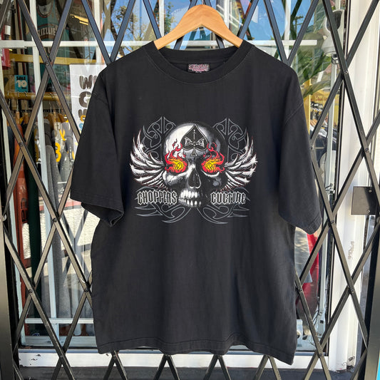 Y2K Choppers Culture Skull Tee - Size XL