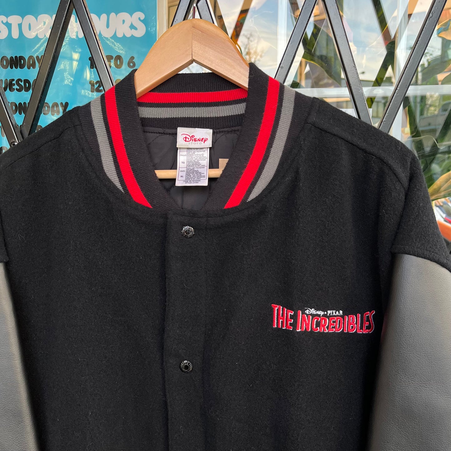 2004 Disney’s Pixar The Incedibles Promotional Varsity Jacket - Size XL