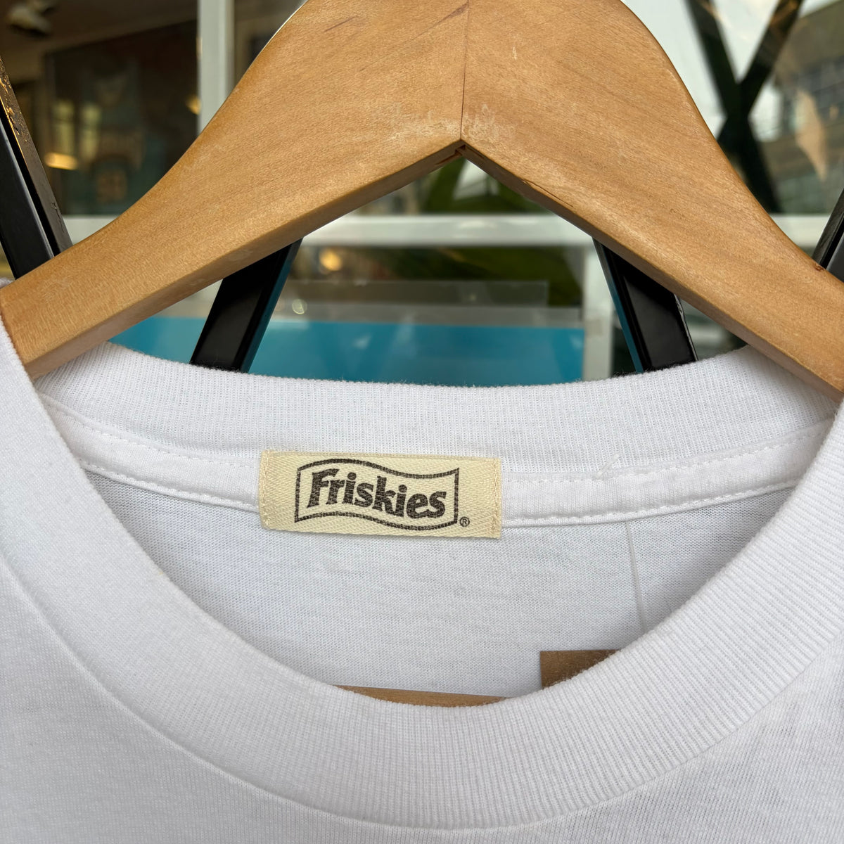 Vintage Friskies Cat Pocket Tee - Size XL