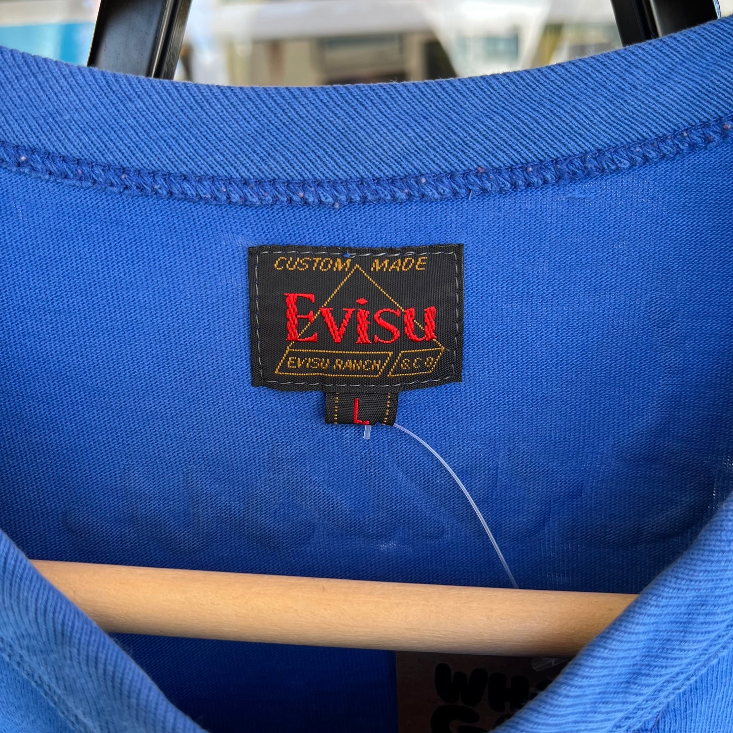 Evisu Heritage Vinyl Tee - Size L