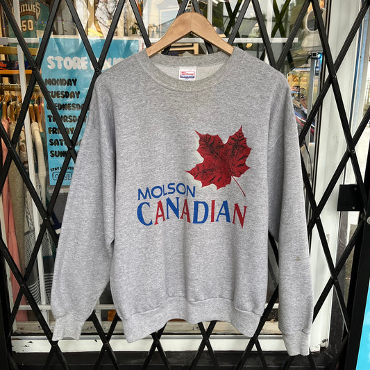 Vintage Molson Canadian Crewneck - Size L