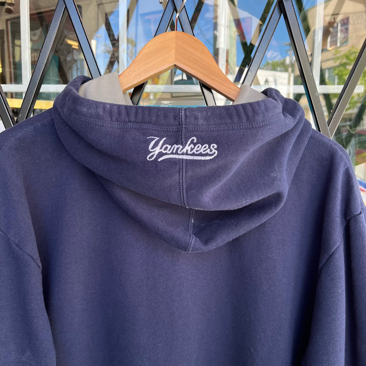 Vintage NY Yankees Hoodie - Size XL