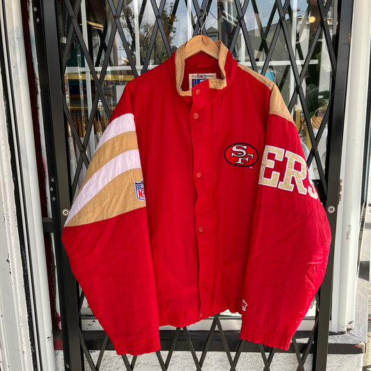 Vintage Starter San Francisco 49ers Split Jacket - Size XL