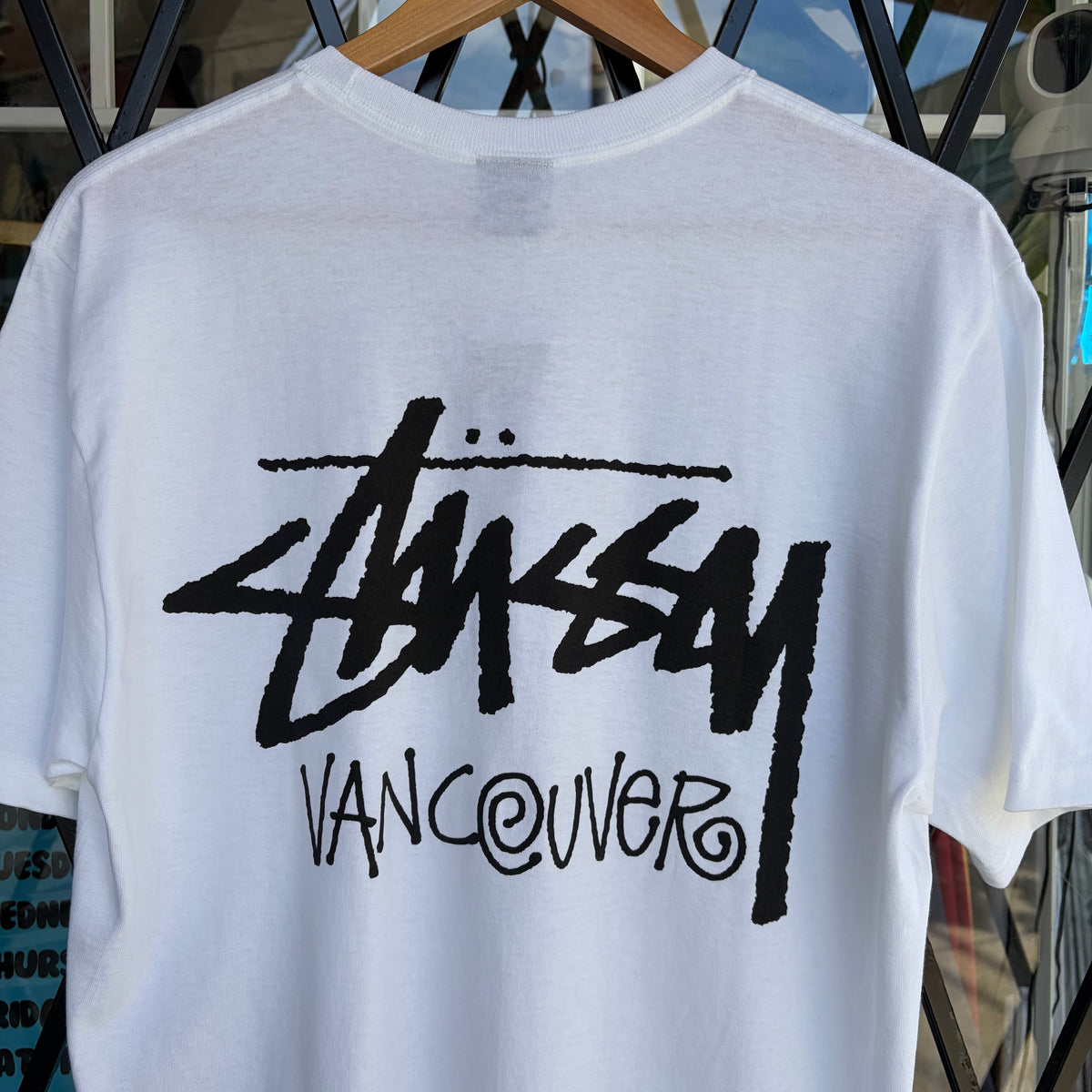 Stussy Vancouver Stock Tee White - Size M