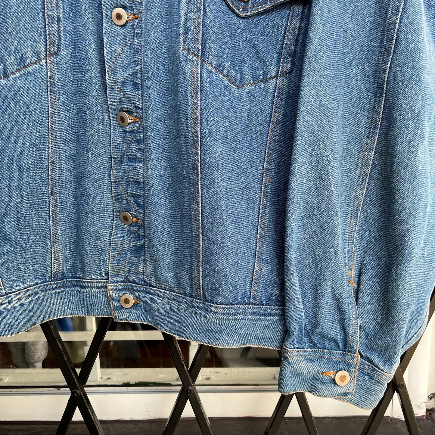 Vintage Dallas Cowboys Denim Jacket - Size XL