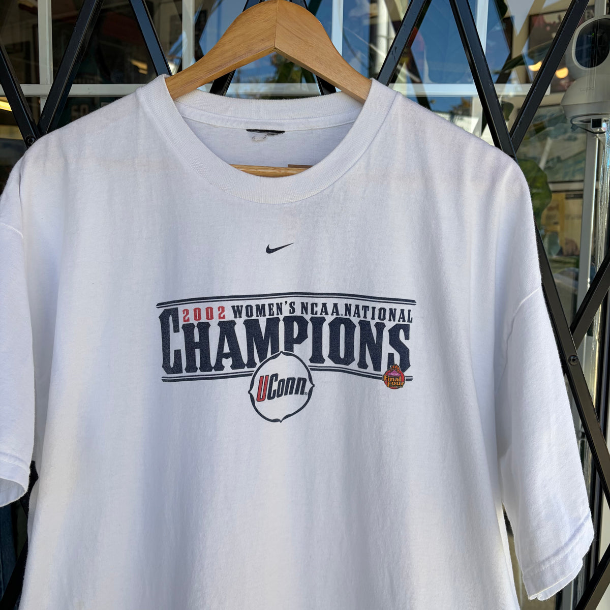 2002 Nike UConn Women’s National Champions Tee - Size XL
