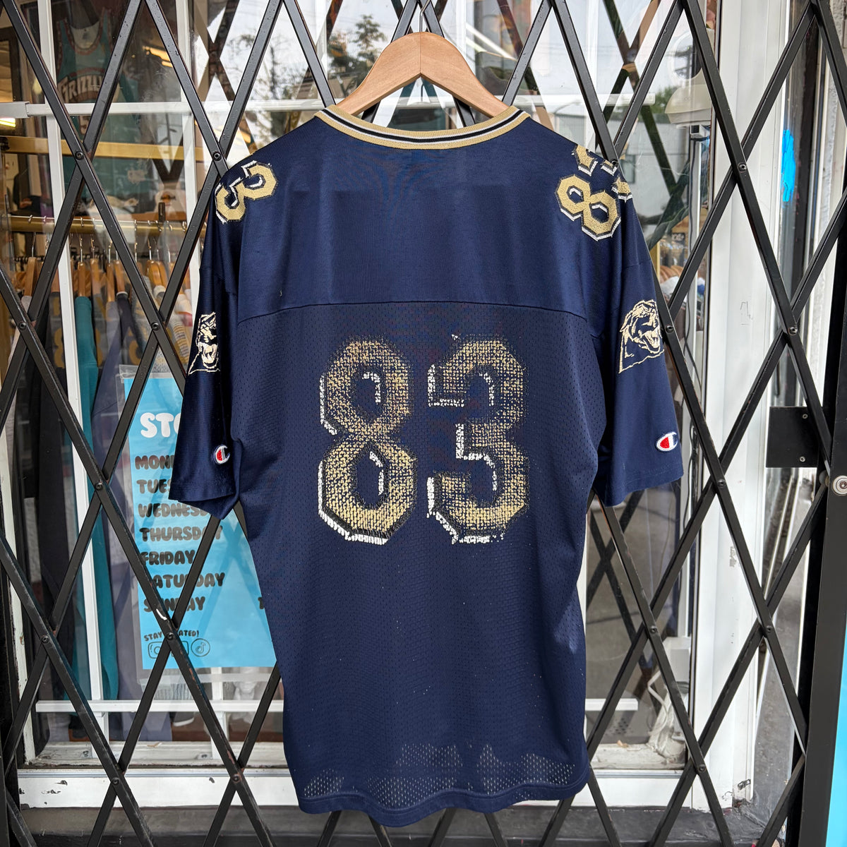 Vintage Champion Pittsburg University Football Jersey - Size 40 (M)