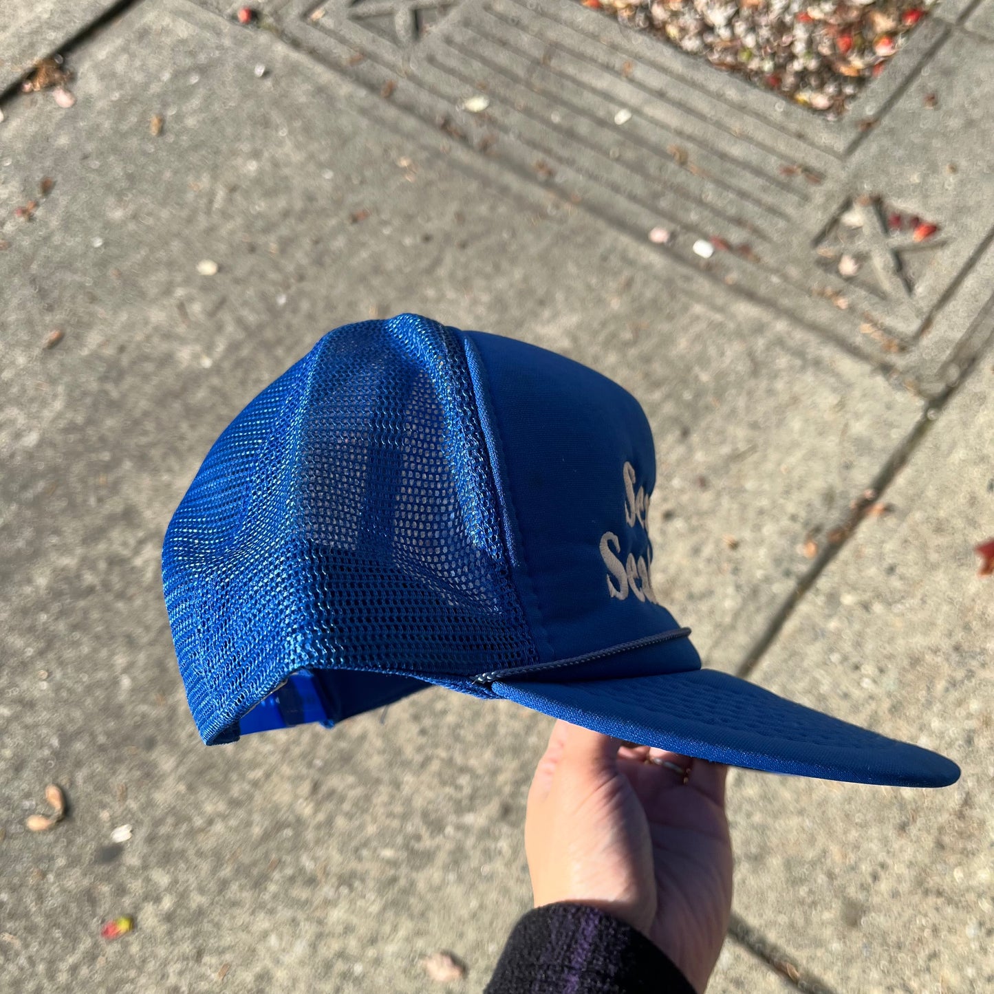 Vintage Seattle Seahawks Trucker Hat
