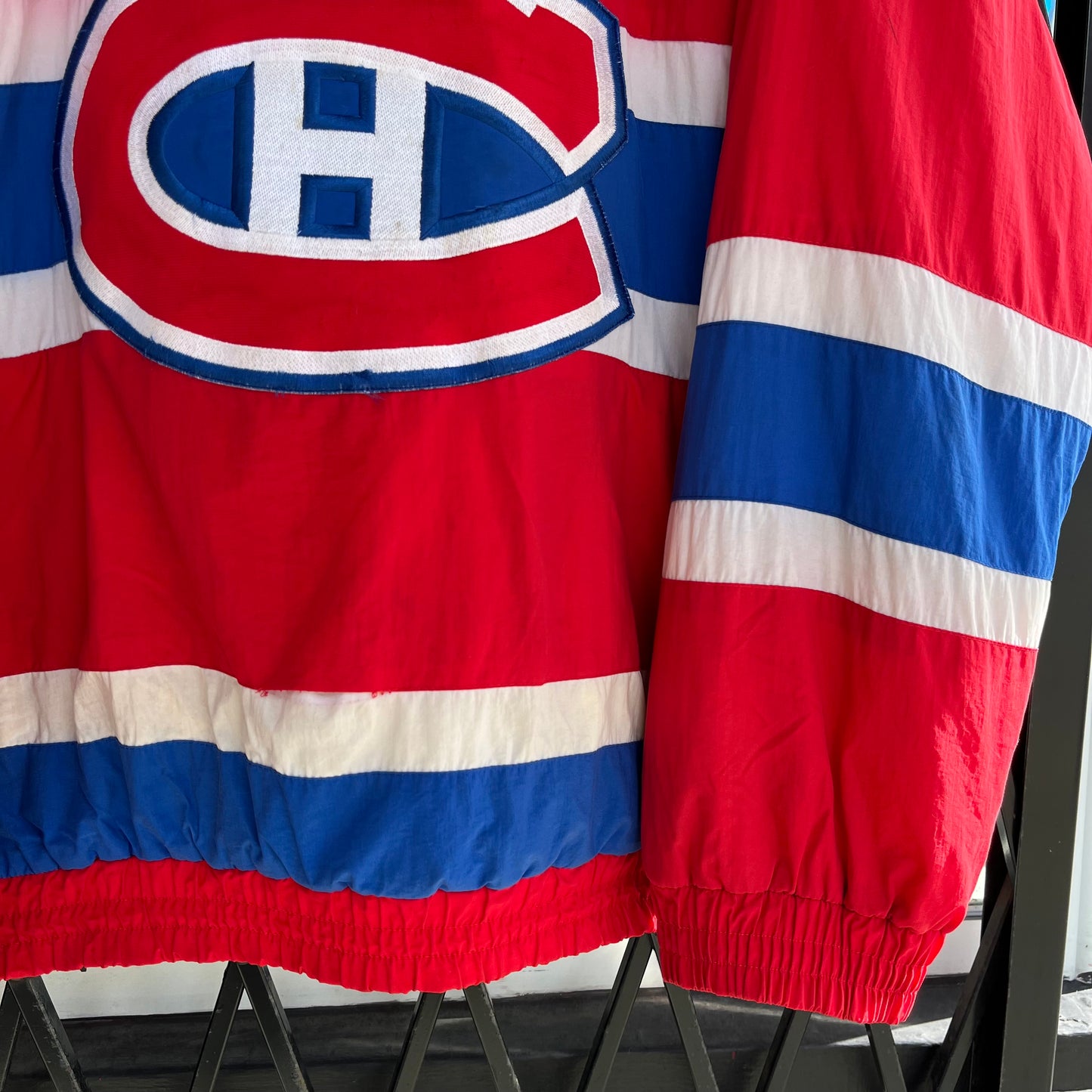 Vintage Apex One Montreal Canadiens Parka Jacket - Size L