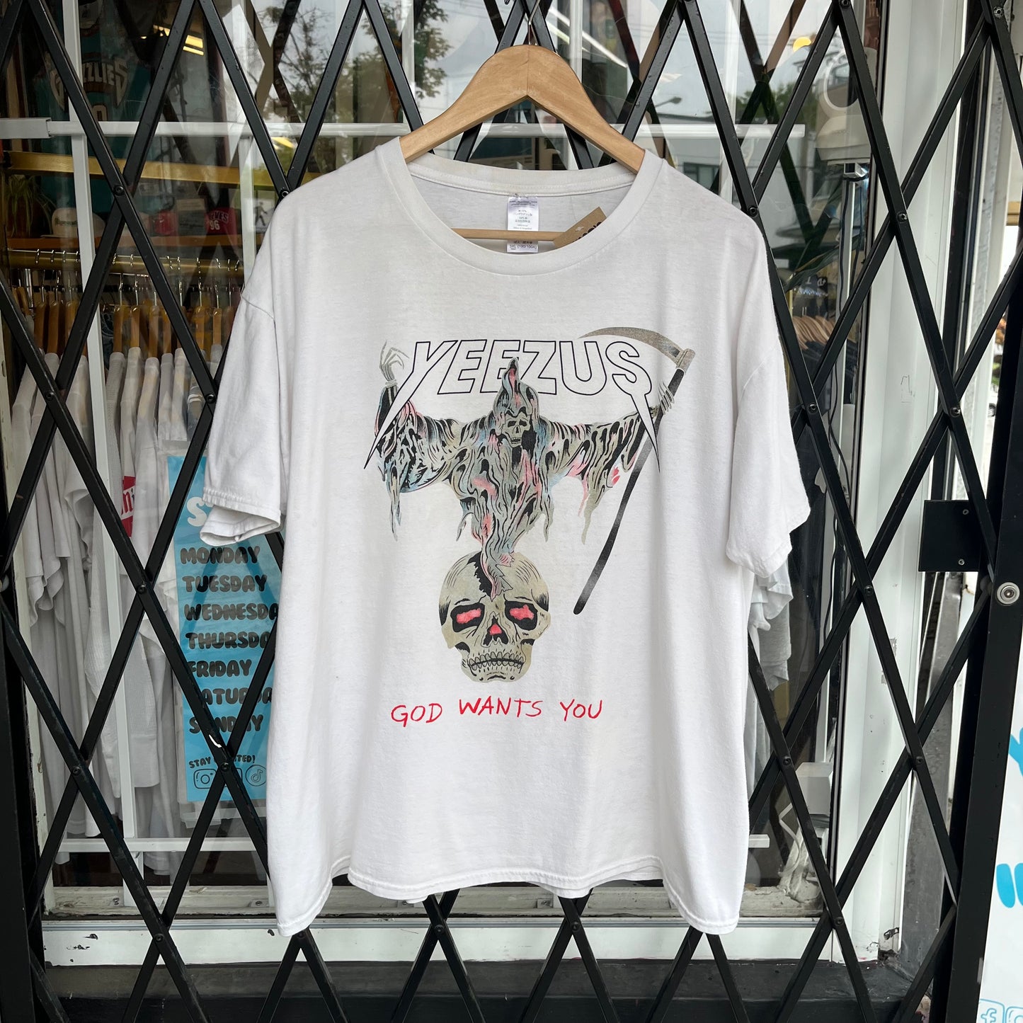 2013 Yeezus Tour Tee - Fits Size L