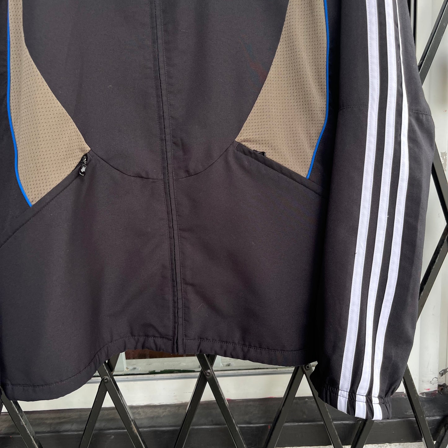 Adidas New Zealand All Blacks Rugby Windbreaker - Size L