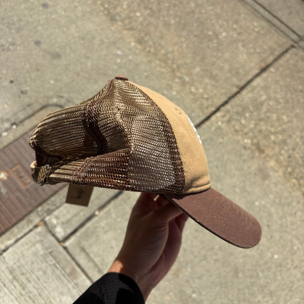 Stussy Sport 5 Trucker Hat Khaki
