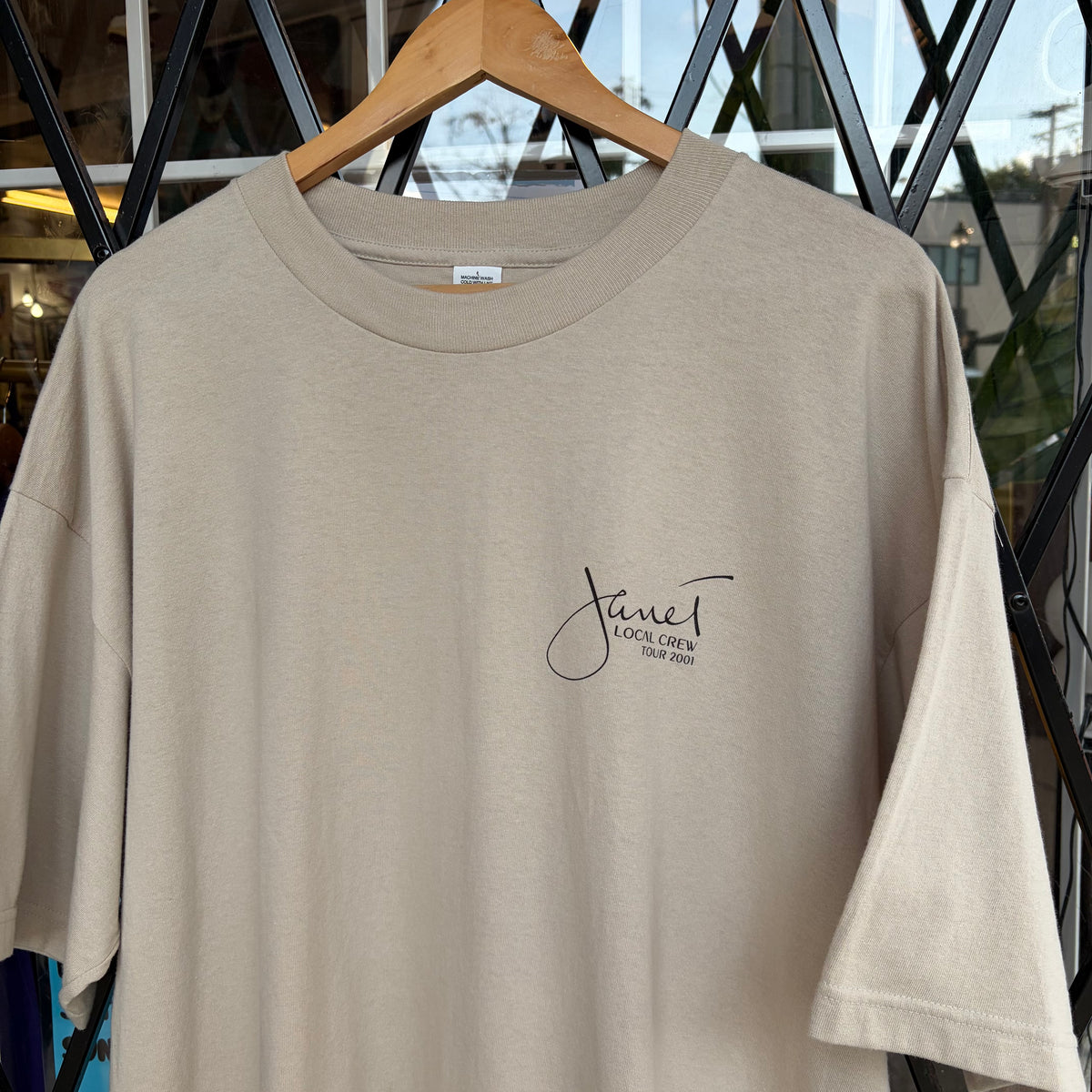 2001 Janet Jackson World Tour Local Crew Tee - Size XL