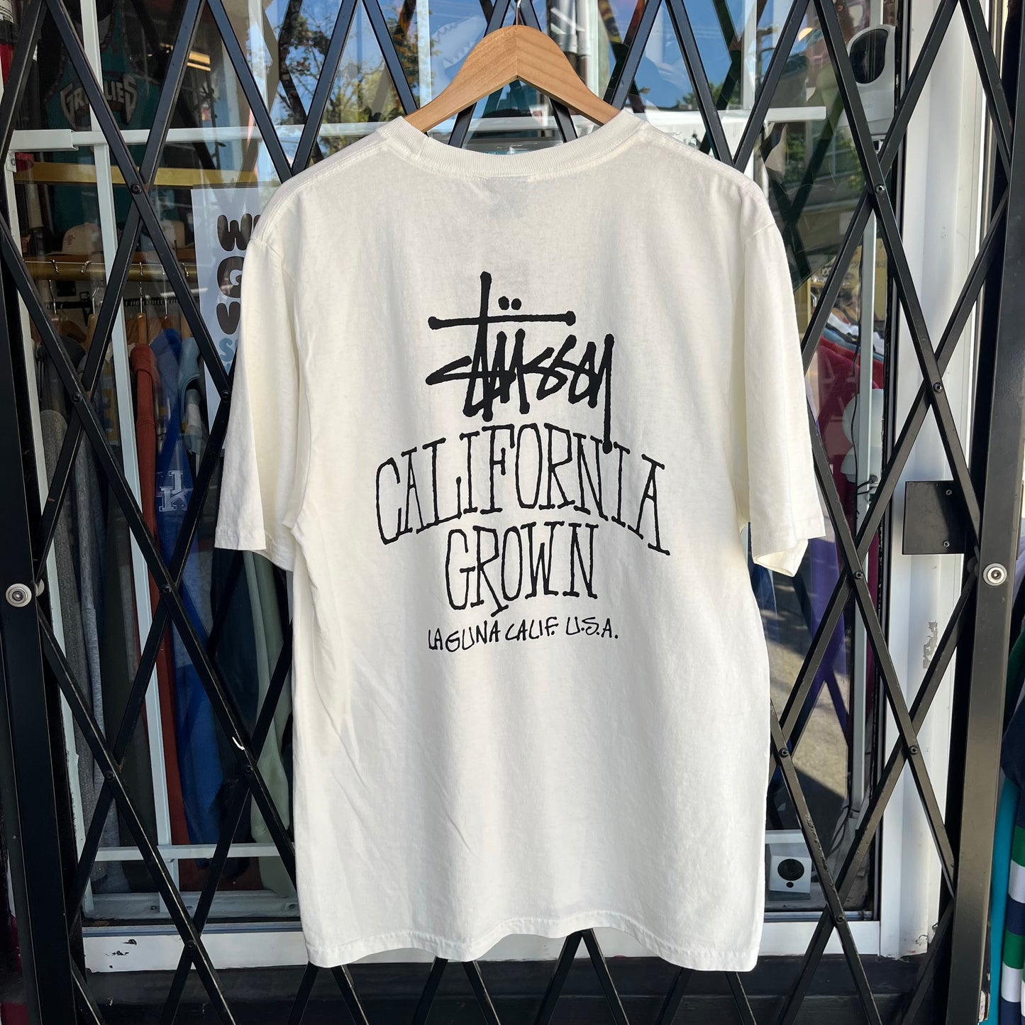 Stussy Cali Grown Tee White - Size M
