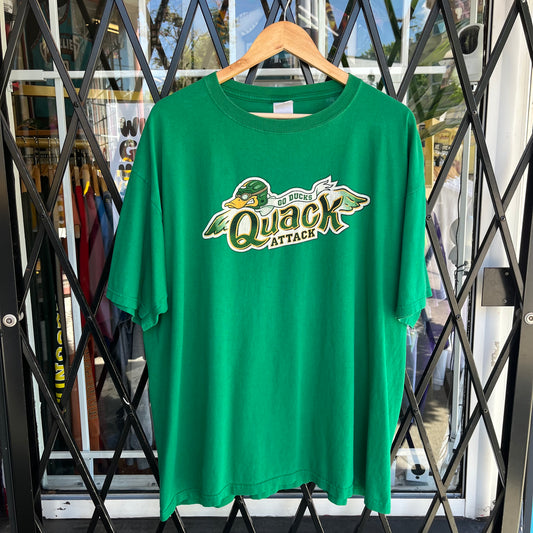 Vintage Oregon Ducks Quack Attack Tee - Size XXL