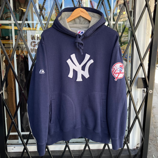 Vintage NY Yankees Hoodie - Size XL