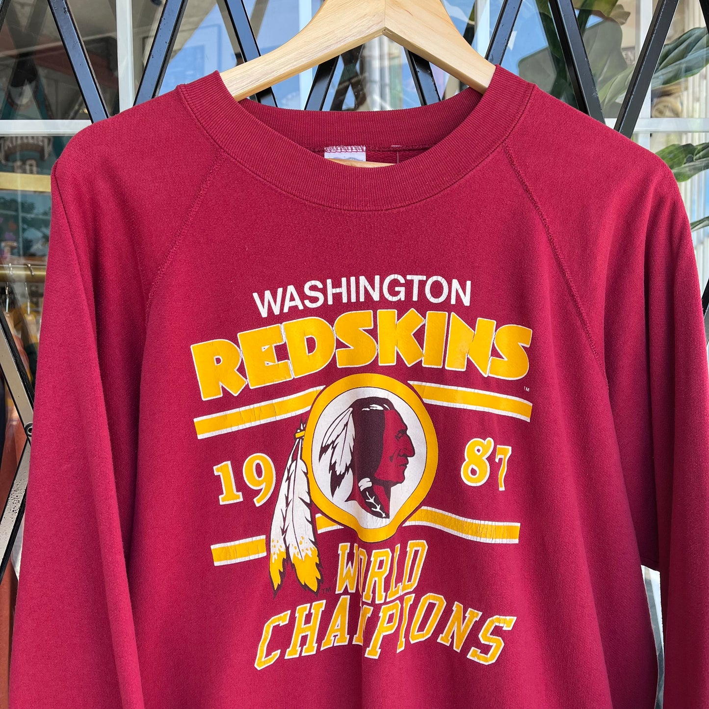 Vintage 1987 Washington Redskins Crewneck - Size XL
