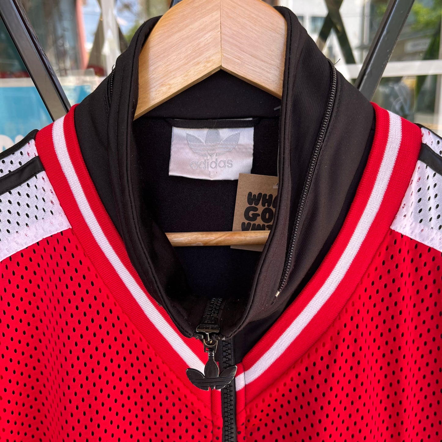 1980’s Adidas Mesh Track Jacket - Size L
