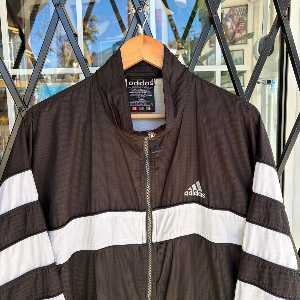 Vintage Adidas Windbreaker - Size XL
