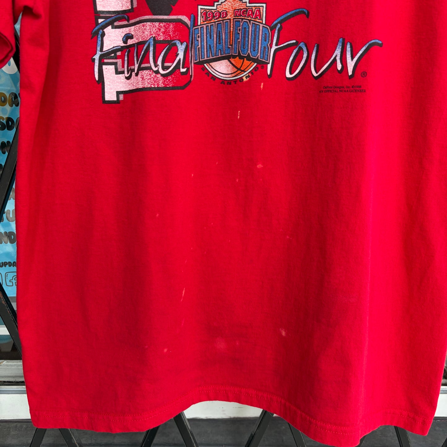 1998 Utah NCAA Final Four Tee - Size XL