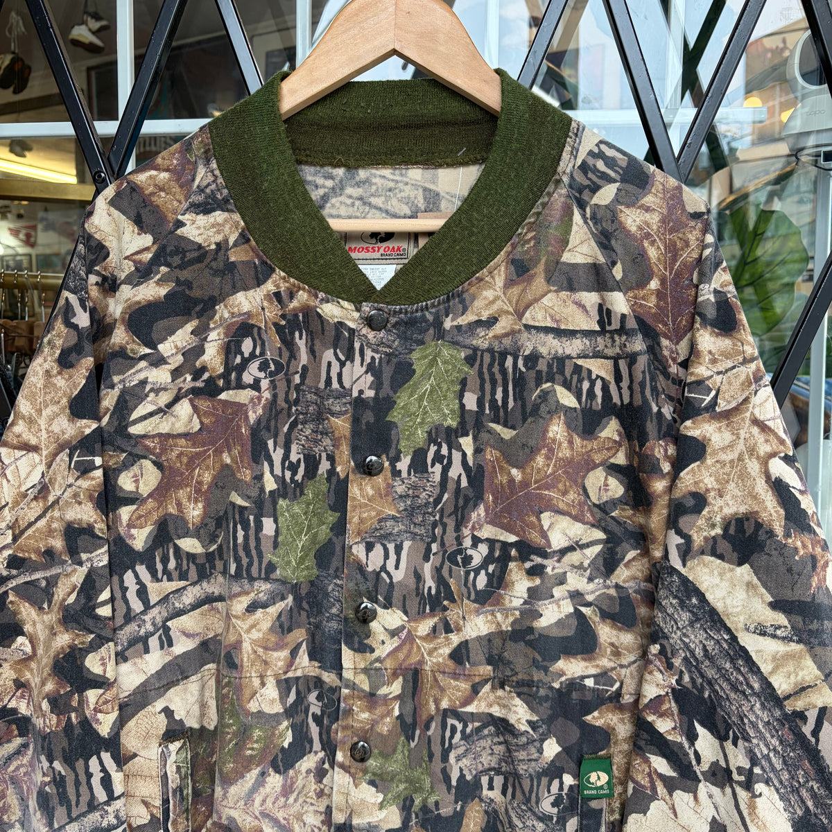 Vintage Mossy Oak Camo Snap Jacket - Size XXXL