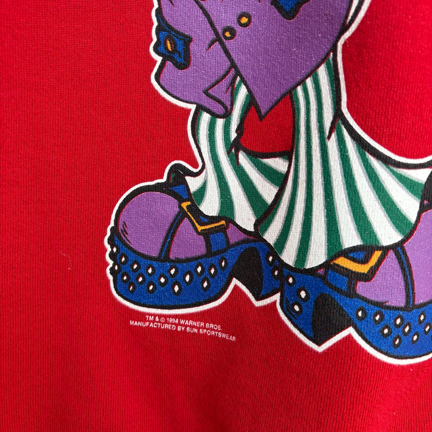 1994 Looney Tunes Hippie Bugs Bunny Crewneck - Size L