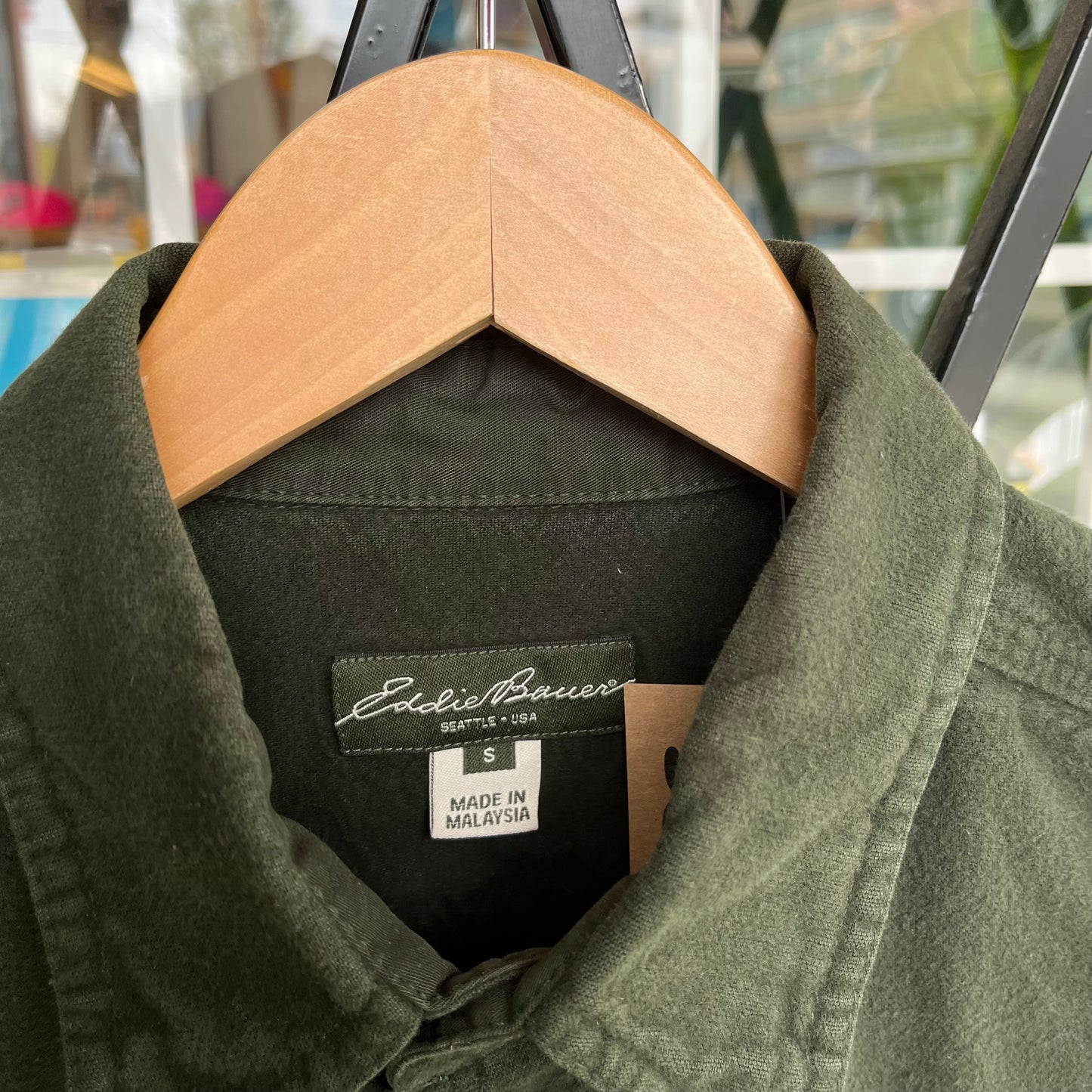Vintage Eddie Bauer Button Up Shirt - Size S