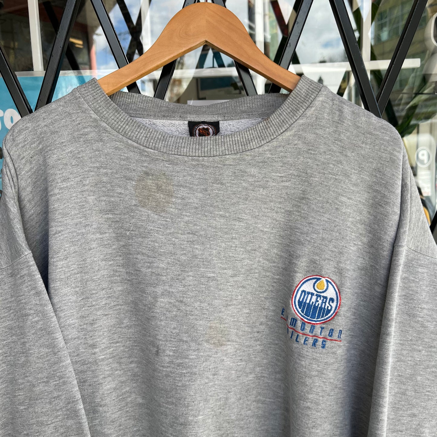 Vintage Edmonton Oilers Crewneck - Size XL