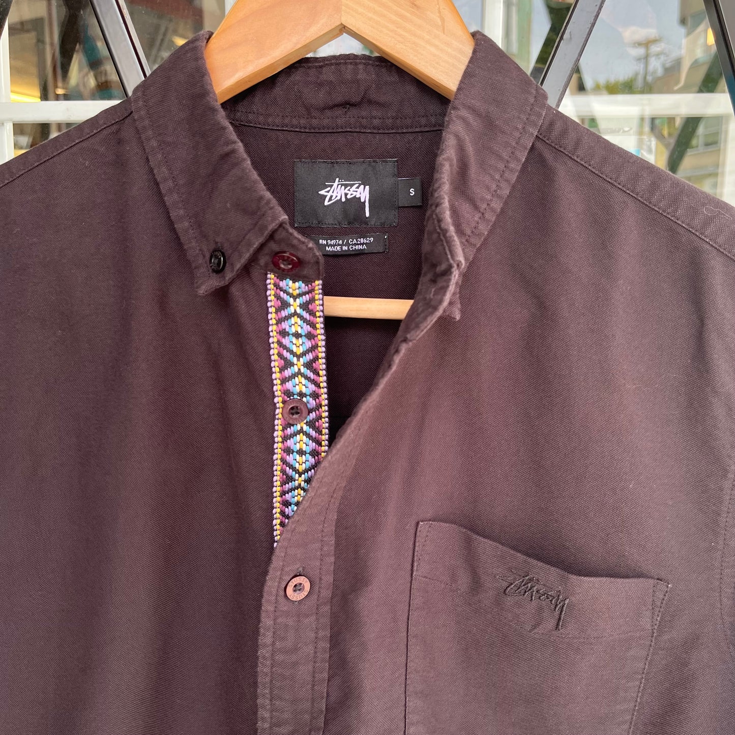 Stussy Button Up Shirt - Size S