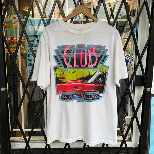 Vintage Club Thunderbird Car Tee - Size XL