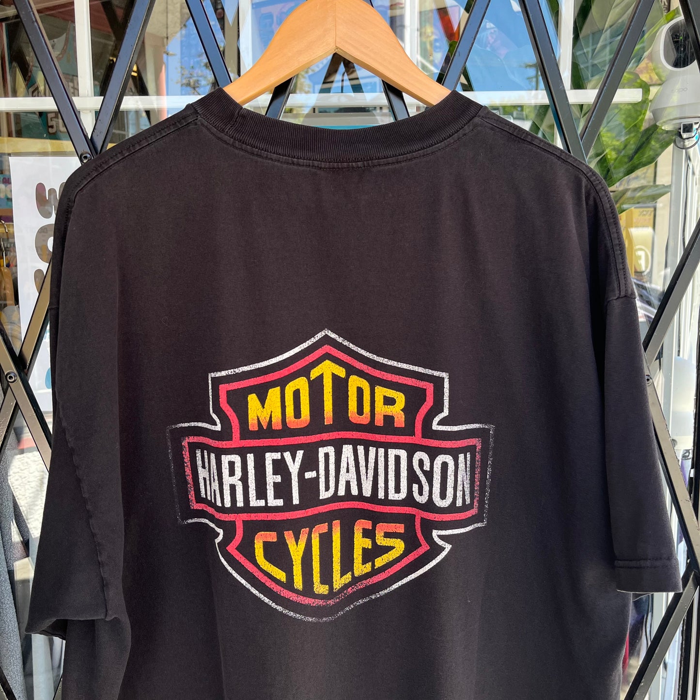 Vintage Bootleg Harley Davidson Tee - Size XXL