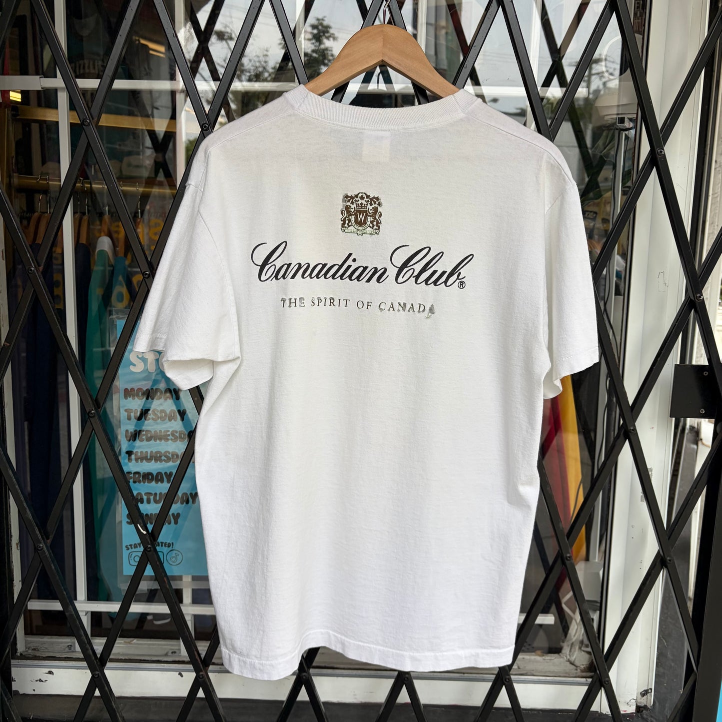 Vintage Canadian Club Tee - Size XL