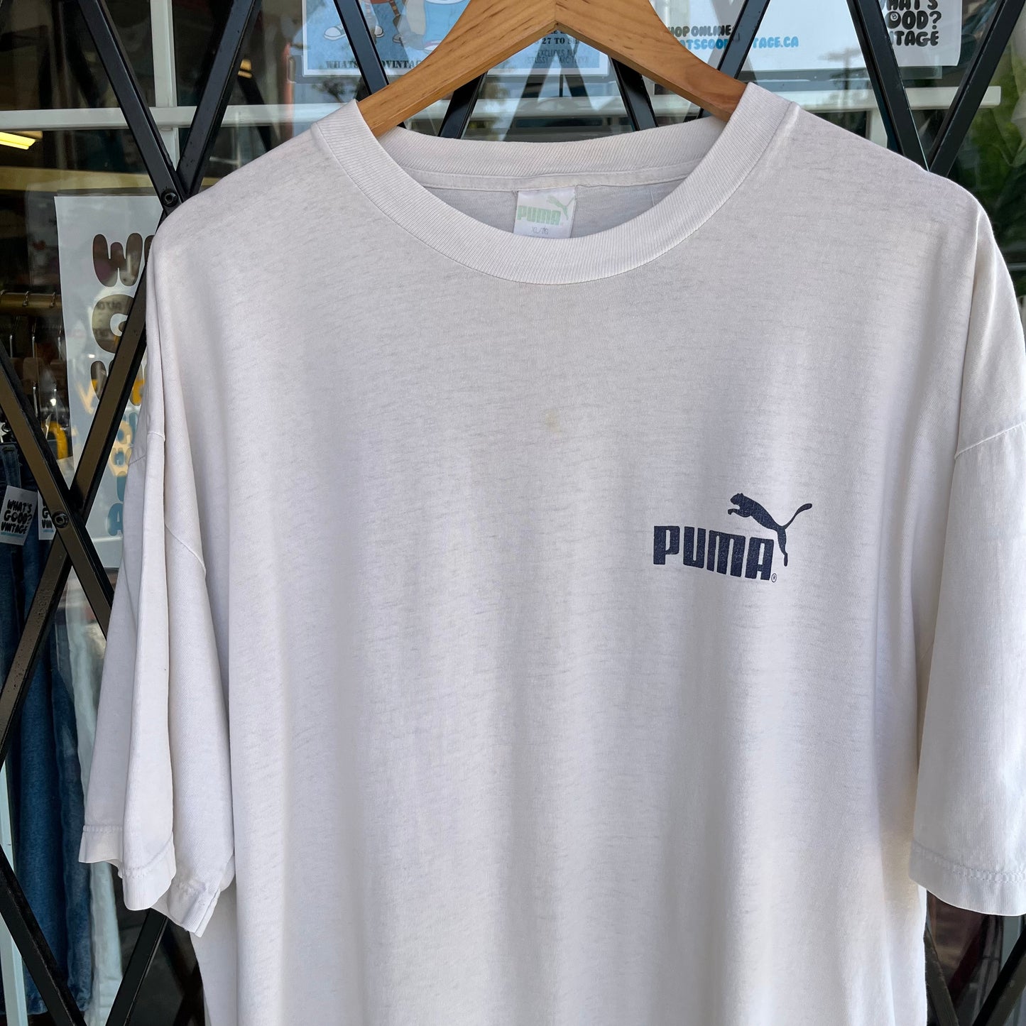 Vintage Puma Soccer Tee - Size XL