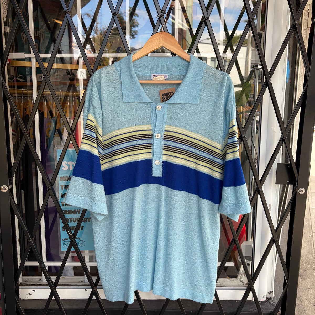 Vintage Oversized Collared Shirt - Size L