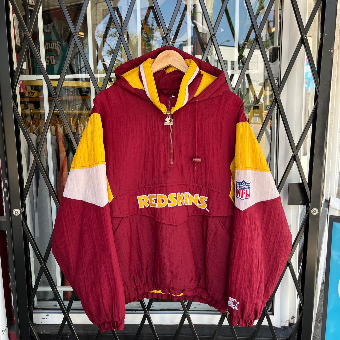Vintage Starter Washington Redskins Parka Jacket - Size M