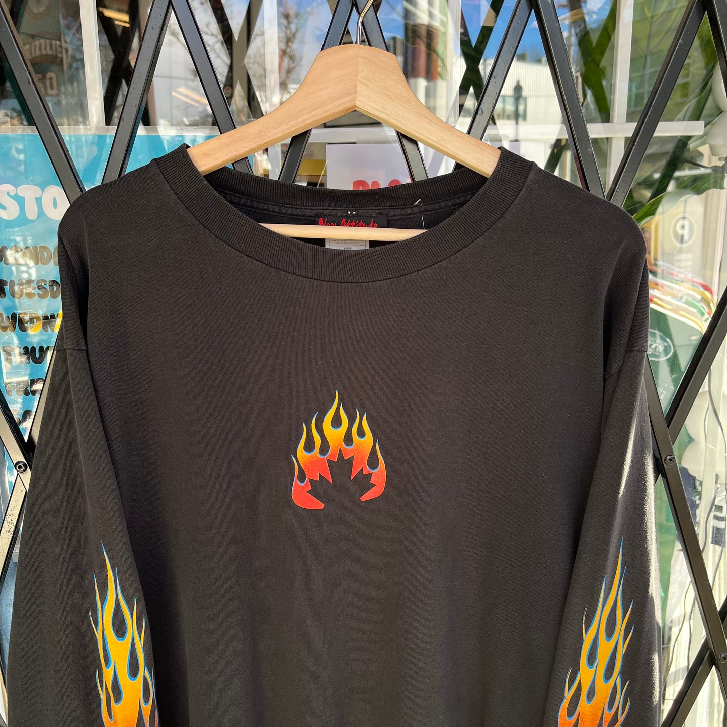 Vintage Canadian Flames Long Sleeve - Size XL