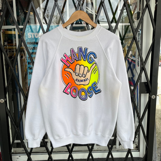 1980’s Hang Loose Hawaii Crewneck - Size L