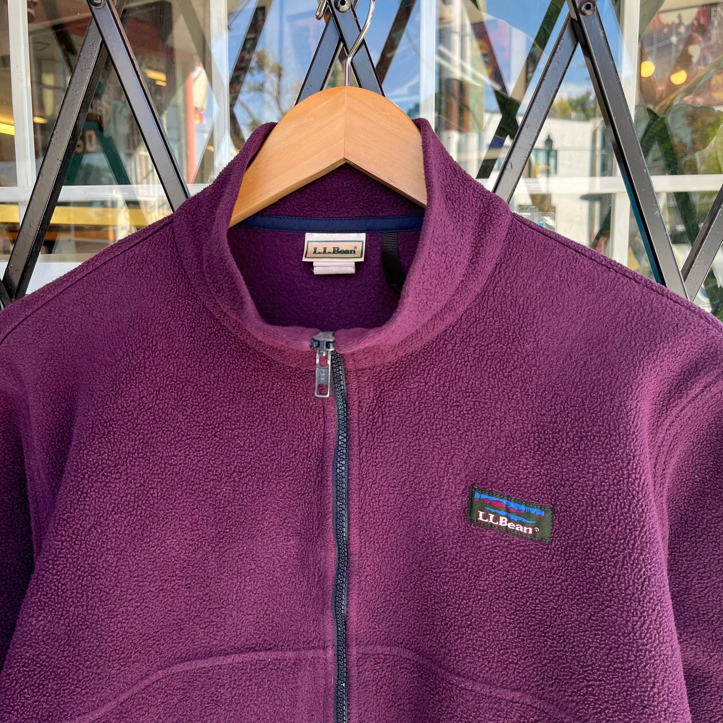 Vintage LL Bean Fleece Jacket - Size Womens S