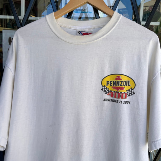 2001 Pennzoil 400 Racing Tee - Size XL